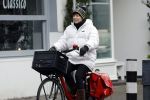 Amsterdam, 13 maart 2023
Chazia Mourali op de fiets in Amsterdam
