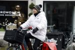 Amsterdam, 13 maart 2023
Chazia Mourali op de fiets in Amsterdam