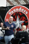 Amsterdam 18 februari 2023
Dean saunders met tatoo shop  op de huishoudbeurs in de rai