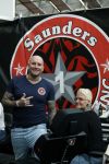 Amsterdam 18 februari 2023
Dean saunders met tatoo shop  op de huishoudbeurs in de rai