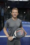 Amsterdam 10 maart 2023
Padel wedstrijd bij Plaza Padel voor het goede doel  Villa Pardoes.
Dirk Kuyt