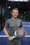 Amsterdam 10 maart 2023
Padel wedstrijd bij Plaza Padel voor het goede doel  Villa Pardoes.
Dirk Kuyt