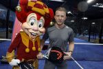 Amsterdam 10 maart 2023
Padel wedstrijd bij Plaza Padel voor het goede doel  Villa Pardoes.
Dirk Kuyt