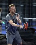 Amsterdam 10 maart 2023
Padel wedstrijd bij Plaza Padel voor het goede doel  Villa Pardoes.
Dirk Kuyt