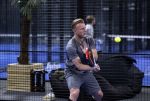 Amsterdam 10 maart 2023
Padel wedstrijd bij Plaza Padel voor het goede doel  Villa Pardoes.
Dirk Kuyt