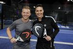 Amsterdam 10 maart 2023
Padel wedstrijd bij Plaza Padel voor het goede doel  Villa Pardoes.
Dirk Kuyt en Chatilla v Grinsven