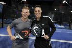 Amsterdam 10 maart 2023
Padel wedstrijd bij Plaza Padel voor het goede doel  Villa Pardoes.
Dirk Kuyt en Chatilla v Grinsven