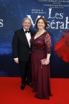 Amsterdam 5 maart 2023
Premiere les Miserables in Carre.
Erwin v Lambaart met zijn vrouw