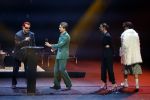 Leusden 6 maart 2023
Uitreiking Edisons in het AFAS theater .
Maan en haar vriend Goldband-zanger Karel Gerlach op de edisons. Goldband is de grote winnaar met m,eerdere edisons