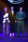 Leusden 6 maart 2023
Uitreiking Edisons in het AFAS theater .
Karel Gerlach van de band Goldband met Maan de Steenwinkel