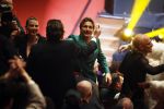 Leusden 6 maart 2023
Uitreiking Edisons in het AFAS theater .
Maan en haar vriend Goldband-zanger Karel Gerlach op de edisons. Goldband is de grote winnaar met m,eerdere edisons