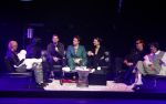 Leusden 6 maart 2023
Uitreiking Edisons in het AFAS theater .
Maan en haar vriend Goldband-zanger Karel Gerlach op de edisons. Goldband is de grote winnaar met m,eerdere edisons