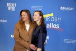 Amsterdam 10 maart 2023
Boekenbal 2023 in de schouwburg van Amsterdam.
Maartje Wortel met vriendin Femke Heemskerk