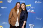 Amsterdam 10 maart 2023
Boekenbal 2023 in de schouwburg van Amsterdam.
Maartje Wortel met vriendin Femke Heemskerk