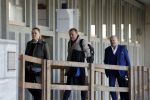 Arnhem 15 februari 2023
Rechtszaak Rachel Hazes tegen Marieke v Beek . Rachel kwam samen met Gacqueline Laats en Joop Kruis . Royce de Vries is haar advocaat . De zaak was in de rechtbank van Arnhem.