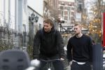 Amsterdam 20 februari 2023
Matthijs de Ligt en zijn broer in Amsterdam zuid.