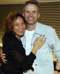 Amsterdam 21 februari 2023
Presentatie cast musical the Bodyguard . Oa Nurlaila Kareem en Tarikh Janssen spelen mee.
Nurlaila en Patrick Martens