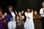 Amsterdam 5 maart 2023
Premiere les Miserables in Carre.
Wolter Kroes en zij nvrouw Tessa en zoons kwam naar hun zus/dochter Pamela Kroes kijken