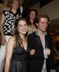 Amsterdam 5 maart 2023
Premiere les Miserables in Carre.
Wolter Kroes en zij nvrouw Tessa en zoons kwam naar hun zus/dochter Pamela Kroes kijken