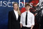 Amsterdam 5 maart 2023
Premiere les Miserables in Carre.
Plien van Bennekom met haar zoon