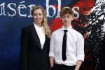 Amsterdam 5 maart 2023
Premiere les Miserables in Carre.
Plien van Bennekom met haar zoon