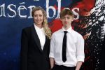 Amsterdam 5 maart 2023
Premiere les Miserables in Carre.
Plien van Bennekom met haar zoon