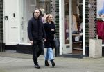 Amsterdam 4 maart 2023
Rob v d  Wouw  met zijn vriendin in Amsterdam zuid