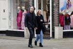 Amsterdam 4 maart 2023
Rob v d  Wouw  met zijn vriendin in Amsterdam zuid