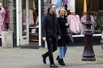 Amsterdam 4 maart 2023
Rob v d  Wouw  met zijn vriendin in Amsterdam zuid