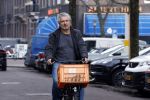 Amsterdam 15 februari 2023
Victor Reinier op de fiets in Amsterdam zuid.