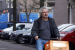 Amsterdam 15 februari 2023
Victor Reinier op de fiets in Amsterdam zuid.