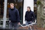Laren 18 februari 2023
Viktor Brand met partner in het centrum van Laren