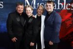 Amsterdam 5 maart 2023
Premiere les Miserables in Carre.
Wolter Kroes en zij nvrouw Tessa en zoons kwam naar hun zus/dochter Pamela Kroes kijken