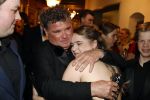 Amsterdam 5 maart 2023
Premiere les Miserables in Carre.
Wolter Kroes en zij nvrouw Tessa en zoons kwam naar hun zus/dochter Pamela Kroes kijken