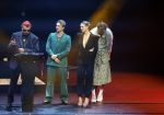 Leusden 6 maart 2023
Uitreiking Edisons in het AFAS theater .
Maan en haar vriend Goldband-zanger Karel Gerlach op de edisons. Goldband is de grote winnaar met m,eerdere edisons