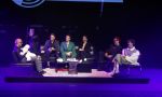 Leusden 6 maart 2023
Uitreiking Edisons in het AFAS theater .
Maan en haar vriend Goldband-zanger Karel Gerlach op de edisons. Goldband is de grote winnaar met m,eerdere edisons