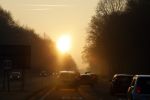 Arnhem 15 februari 2023
Zon komt op tijdens ochtendspits.
