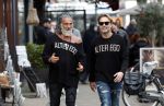Amsterdam 20 januari 2024
Bas Smit en Zeus met Alter Ego truien op de cornelis schuytstraat