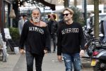 Amsterdam 20 januari 2024
Bas Smit en Zeus met Alter Ego truien op de cornelis schuytstraat