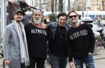 Amsterdam 20 januari 2024
Bas Smit en Zeus met Alter Ego truien op de cornelis schuytstraat