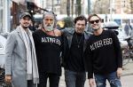 Amsterdam 20 januari 2024
Bas Smit en Zeus met Alter Ego truien op de cornelis schuytstraat