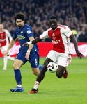 Amsterdam, 3 Februari 2024 AJAX-PSV, eindstand 1-1
Kompetitie Seizoen 2023-2024
Brian Brobbey en Andre Ramalho