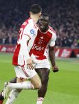 Amsterdam, 3 Februari 2024 AJAX-PSV, eindstand 1-1
Kompetitie Seizoen 2023-2024
Brian Brobbey en Steven Berghuis