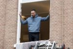 Amsterdam 8 februari 2024
Dave Roelvink aan het verhuizen .