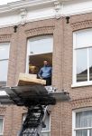 Amsterdam 8 februari 2024
Dave Roelvink aan het verhuizen .