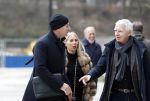 Amsterdam 28 februari 2024
Eugene v Dun en zijn partner komen aan bij de rechtbank van Amsterdam . Henk de Vries (partner Connie Witteman ) staat buiten bij de rechtbank.