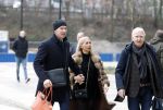 Amsterdam 28 februari 2024
Eugene v Dun en zijn partner komen aan bij de rechtbank van Amsterdam . Henk de Vries (partner Connie Witteman ) staat buiten bij de rechtbank.