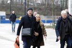 Amsterdam 28 februari 2024
Eugene v Dun en zijn partner komen aan bij de rechtbank van Amsterdam . Henk de Vries (partner Connie Witteman ) staat buiten bij de rechtbank.