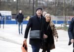 Amsterdam 28 februari 2024
Eugene v Dun en zijn partner komen aan bij de rechtbank van Amsterdam . Henk de Vries (partner Connie Witteman ) staat buiten bij de rechtbank.
