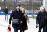 Amsterdam 28 februari 2024
Eugene v Dun en zijn partner komen aan bij de rechtbank van Amsterdam . Henk de Vries (partner Connie Witteman ) staat buiten bij de rechtbank.